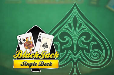 Single deck blackjack mh